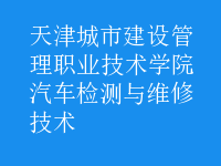 汽車檢測與維修技術