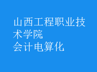 會計(jì)電算化