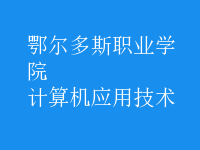 計算機應用技術