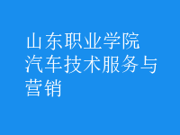 汽車技術服務與營銷