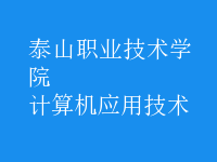 計算機應用技術
