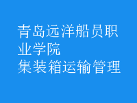 集裝箱運(yùn)輸管理