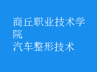 汽車整形技術