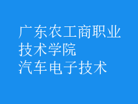 汽車電子技術