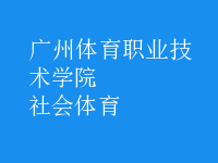 社會(huì)體育