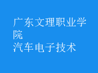 汽車電子技術