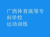運(yùn)動(dòng)訓(xùn)練