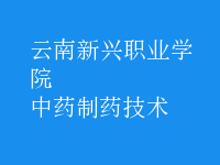 中藥制藥技術