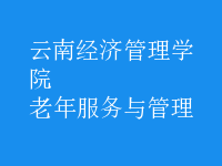 老年服務與管理