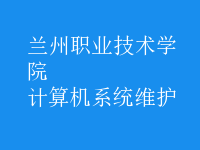 計(jì)算機(jī)系統(tǒng)維護(hù)