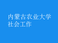 社會(huì)工作