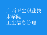 衛(wèi)生信息管理