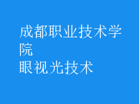 眼視光技術(shù)