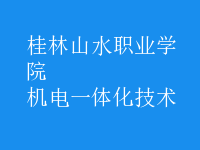 機(jī)電一體化技術(shù)
