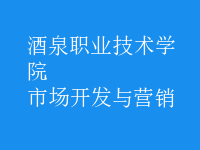 市場(chǎng)開(kāi)發(fā)與營(yíng)銷(xiāo)