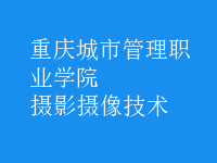 攝影攝像技術