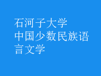 中國少數(shù)民族語言文學(xué)