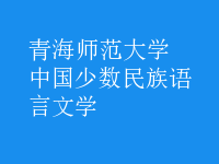 中國少數(shù)民族語言文學(xué)