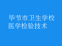醫(yī)學(xué)檢驗(yàn)技術(shù)
