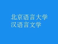 漢語言文學